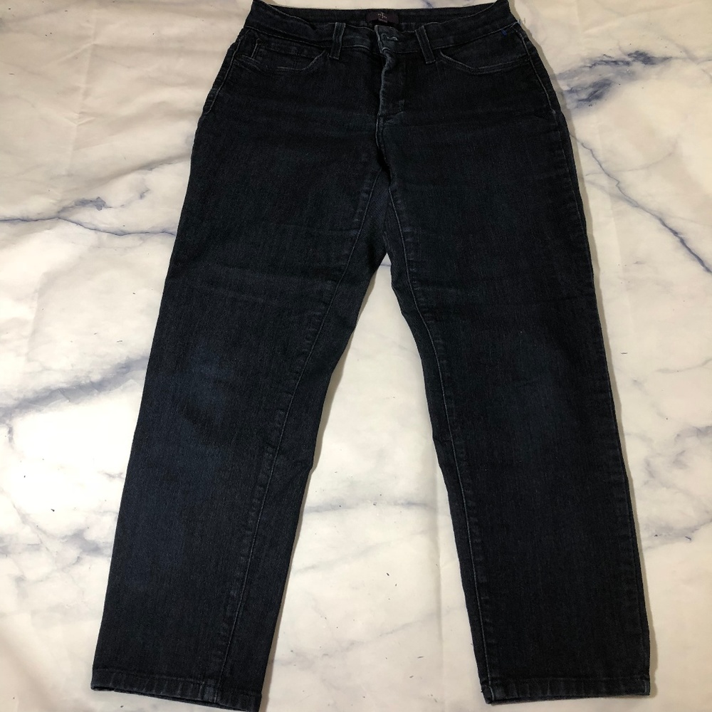 Not Your Daughter's Jeans Blue Denim Ankle Jeans - Picture 2 of 8